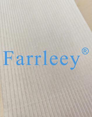کیفیت  High Wet Strength PTFE Membrane Media Gas Turbine Filter Paper with Corrugated Polyester and E10 to H13 Filtration Efficiency کارخانه